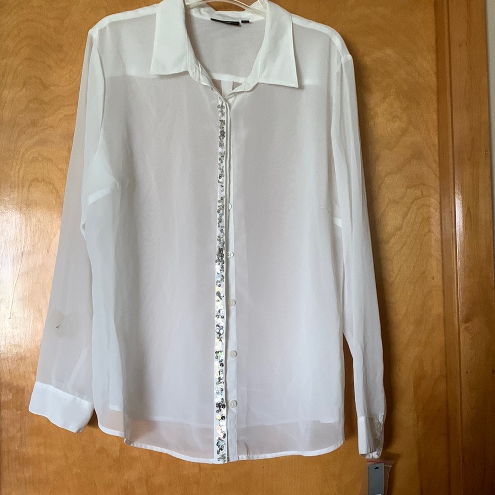 NWT APT9 Womens dressy top